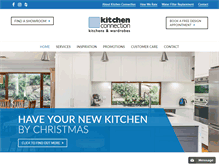 Tablet Screenshot of kitchenconnection.com.au